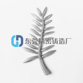鑄鋁件加工 鑄鋁樹(shù)葉胸針
